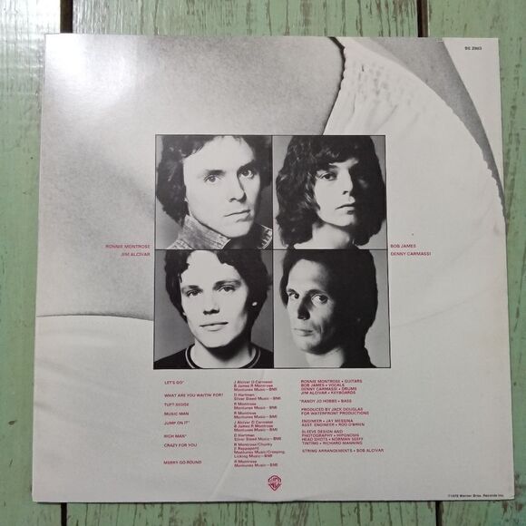 Montrose Jump On It LP Vinyl Record Album 1976 Warner Bros Records - Picture 12 of 12